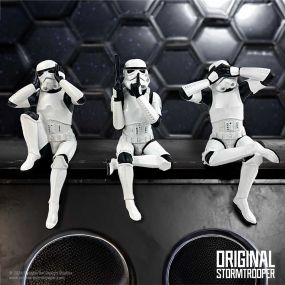 Three Wise Sitting Stormtroopers 11cm
