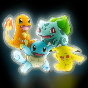 Pokémon Group Wall Lamp