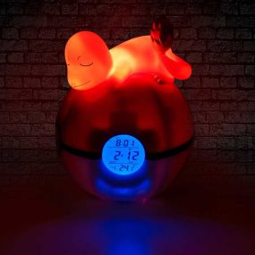Pokémon Charmander Light-Up FM Alarm Clock