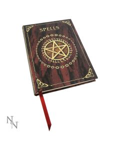 Embossed Spell Book Red 17cm Witchcraft & Wiccan Back in Stock
