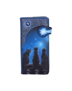Wish Upon a Star Embossed Purse (LP) 18.5cm Cats Purses