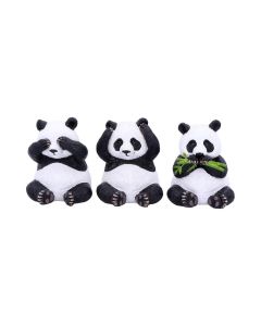 Three Wise Pandas 8.5cm Animals NN Medium Figurines