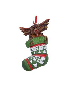 Gremlins Mohawk in Stocking Hanging Ornament 12cm Fantasy Christmas Product Guide