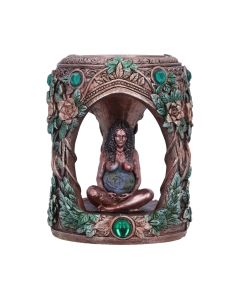 Mother Earth Tea Light 7cm History and Mythology Gifts Under £100
