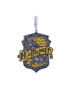 Harry Potter Hufflepuff Crest Hanging Ornament 8cm Fantasy Gifts Under £100