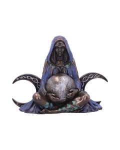 Triple Moon Goddess Art Figurine (Mini) 8.5cm Witchcraft & Wiccan Popular Products - Light