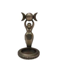 Spiral Goddess Tea Light Holder 12cm Witchcraft & Wiccan Coming Soon