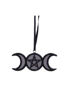 Triple Moon Magic Hanging Ornament 7.5cm Witchcraft & Wiccan New in Stock