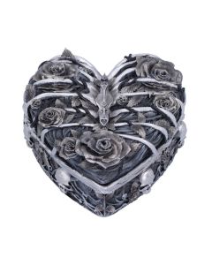 Caged Heart Box 10.5cm Skeletons Coming Soon