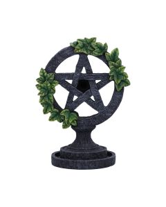 Aged Pentagram Backflow Incense Burner 19cm Witchcraft & Wiccan New in Stock