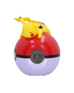 Pokémon Pikachu Light-Up FM Alarm Clock Anime Gifts Under £100