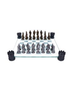 Medieval Knight Chess Set 43cm History and Mythology Roll Back Offer