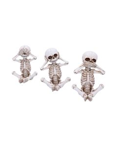 Three Wise Skellywags 13cm (Set of 3) Skeletons Gifts Under £100