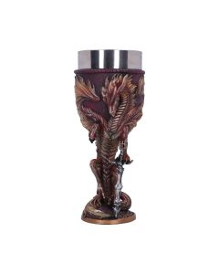 Flame Blade Goblet by Ruth Thompson 17.8cm Dragons Year Of The Dragon