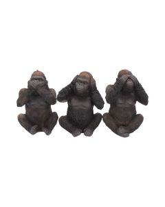 Three Wise Gorillas 13cm Apes & Primates Three Wise Collection