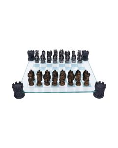 Kingdom Of The Dragon Chess Set 43cm Dragons Gifts Under £100
