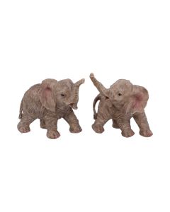 Trunk to Trunk 26.5cm Elephants Roll Back Offer