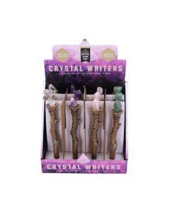 Crystal Writers-Crystal Sceptre Pens Display of 12 Unspecified Out Of Stock