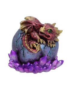 Crimson Hatchling Glow 12.5cm Dragons Gifts Under £100