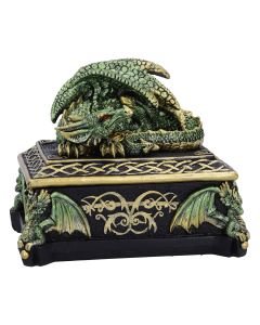 Emerald Hoard Box 13.5cm Dragons Gifts Under £100