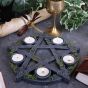 Wiccan Pentagram Tea light Holder 25.5cm Witchcraft & Wiccan Gifts Under £100