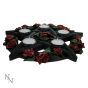 Pentagram Rose Tealight Holder 29.5cm Witchcraft & Wiccan Last Chance to Buy