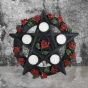 Pentagram Rose Tealight Holder 29.5cm Witchcraft & Wiccan Last Chance to Buy