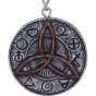 Triquetra Keyring 4.5cm (Pack of 12) Witchcraft & Wiccan Gifts Under £100