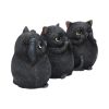 Three Wise Fat Cats 8.5cm Cats Back in Stock