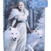 Winter Guardians Embossed Purse (AS) 18.5cm Wolves Back in Stock
