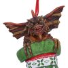 Gremlins Mohawk in Stocking Hanging Ornament 12cm Fantasy Gifts Under £100