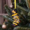 Harry Potter Hufflepuff Stocking Hanging Ornament Fantasy Licensed Film