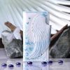 White Angel Wings Embossed Purse 18.5cm Angels Spiritual Product Guide