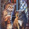 Purrlock Holmes Embossed Purse (LP) 18.5cm Cats Purses