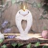 Angel Wings Tea Light Holder 17cm Angels Coming Soon