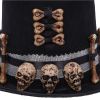 Voodoo Priest's Hat Skulls Skulls (Premium)