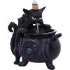 Spite's Cauldron Backflow Incense Burner 16.3cm Cats Backflow