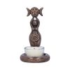 Triple Goddess Tea Light 12cm Maiden, Mother, Crone Withcraft and Wiccan Product Guide