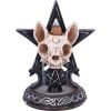 Familiar Worship Backflow Incense Burner 15.3cm Animal Skulls Animal Skulls