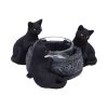 Familiar Trio Tea Light Holder 10cm Cats Back in Stock