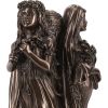 Triple Goddess Backflow Incense Burner 18cm Maiden, Mother, Crone Back in Stock