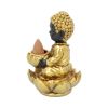 Baby Buddha Backflow Incense Burner 10.3cm Buddhas and Spirituality Spiritual Product Guide