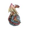 Ruby Oracle 18.5cm Dragons Snowglobes