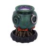 Emerald Cauldron Backflow Incense Burner 7.3cm Witchcraft & Wiccan Sale Additions