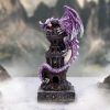 Guardian of the Tower (Purple) 17.7cm Dragons Dragon Figurines