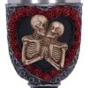 To Have and To Hold Goblet 19.5cm Skeletons New in Stock
