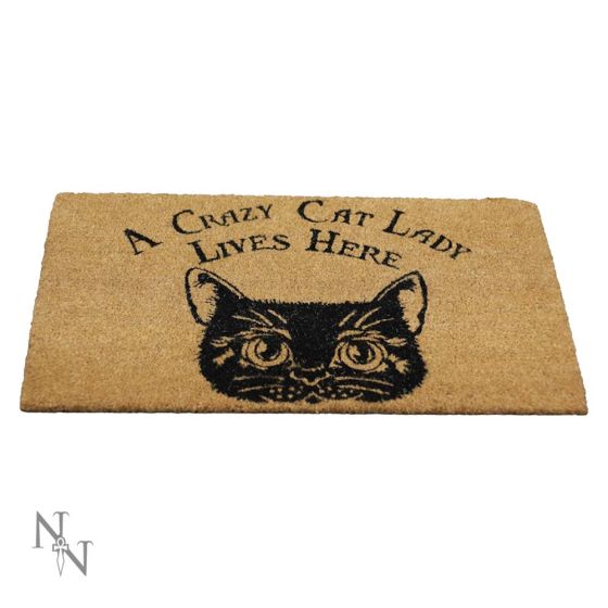 Crazy Cat Lady Doormat 45x75cm Cats Back in Stock