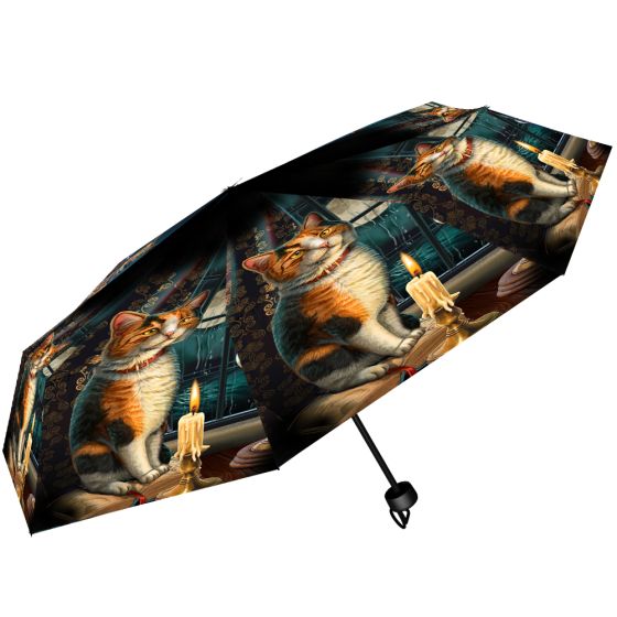 Adventure Awaits Umbrella (LP) Cats Lisa Parker