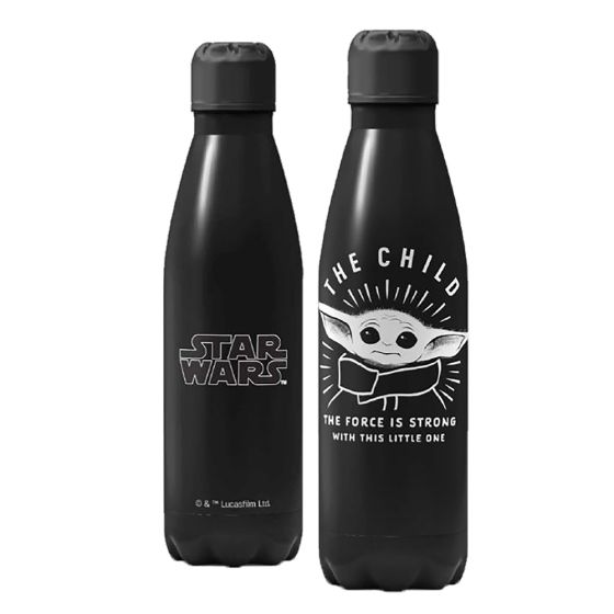 Star Wars:The Mandalorian Grogu Water Bottle 500ml Sci-Fi Gifts Under £100