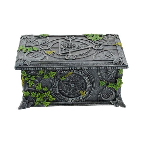 Wiccan Pentagram Tarot Box 17.5cm Witchcraft & Wiccan Gifts Under £100